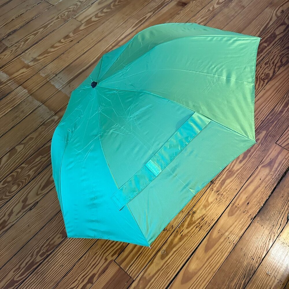 Lime Green Collapsible Umbrella NWOT - Picture 2 of 4